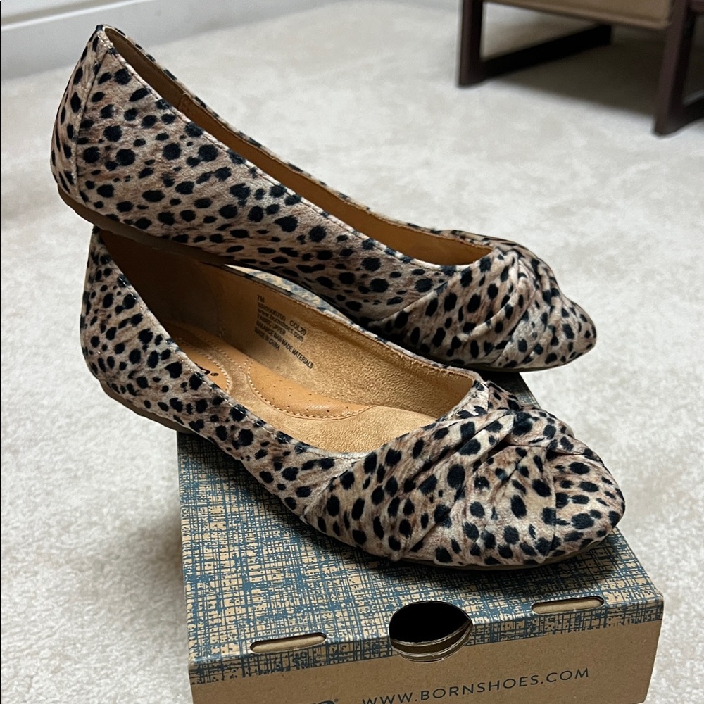 Born Animal Print Women's Flats